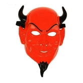 Нечистая сила - Карнавальная маска Чёрт красная