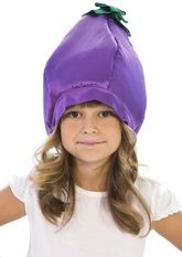 Костюмы для девочек - Карнавальная шапочка Баклажан
