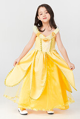 Сказочные герои - Карнавальное платье для девочек Белль