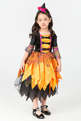 Страшные костюмы - Карнавальное платье для девочек