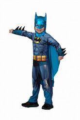 Супергерои и комиксы - Карнавальный детский костюм Бэтмэн синий