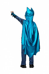 Супергерои и комиксы - Карнавальный детский костюм Бэтмэн синий