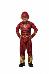 Супергерои - Карнавальный детский костюм Флэш с мускулами