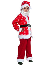 Костюмы для мальчиков - Карнавальный детский костюм Санта Клаус