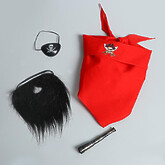 Аксессуары - Карнавальный костюм «Чёрная борода»