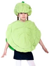 Овощи и фрукты - Карнавальный костюм Капусты