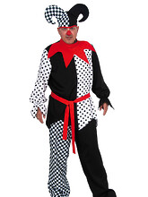 Клоуны и клоунессы - Карнавальный костюм клоуна джокера