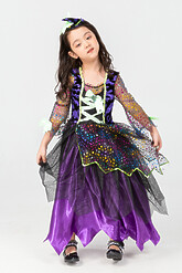 Костюмы для девочек - Карнавальный костюм ведьмочки детский