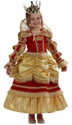 Детские костюмы - Карнавальный костюм золотистой королевы