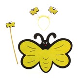 Пчелки и бабочки - Карнавальный набор Желтая бабочка