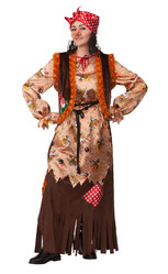 Баба Яга - Карнавальный взрослый костюм 