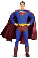 Супергерои и комиксы - Классический костюм Супермена Deluxe
