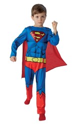 Супергерои и комиксы - Классический костюм Супермена детский