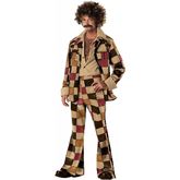 Ретро-костюмы 20-х годов - Клетчатый диско-костюм