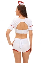 Женские костюмы - Комплект медсестры с шортиками