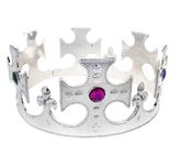 Цари и царицы - Королевская корона серебряная