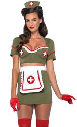 Праздничные костюмы - Костюм Армейской медсестры ретро
