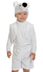 Детские костюмы - Костюм белого мишки
