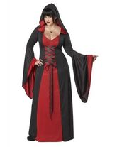 Страшные костюмы - Костюм черно-красной ведьмы