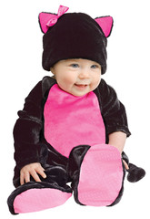 Костюмы для девочек - Костюм Черно-розовой кошечки для малыша