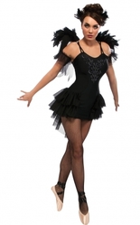 Страшные костюмы - Костюм Черной Балерины с крыльями