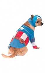 Костюмы для собак - Костюм для собаки Капитан Америка