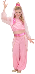 Национальные костюмы - Костюм Джина из лампы в розовом