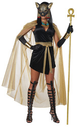 Исторические костюмы - Костюм египетской богини Бастет