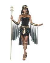 Египетские костюмы - Костюм египетской богини в черном