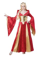 Исторические костюмы - Костюм королевы Средневековья
