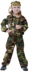 Детские костюмы - Костюм малышки спецназа