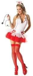 Медсестры - Костюм медсестры с пышной юбочкой