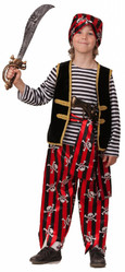 День подражания пиратам - Костюм молодого Пирата