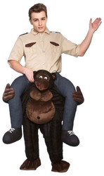 Смешные костюмы - Костюм наездника с гориллой