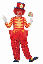 Клоуны и клоунессы - Костюм озорного клоуна детский