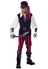 Пираты и разбойники - Костюм пирата бунтаря детский