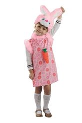 Детские костюмы - Костюм розовой зайки