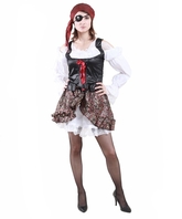 Пиратские костюмы - Костюм шикарной буканьерки