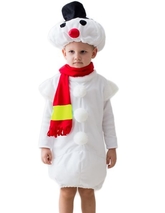 Новогодние костюмы - Костюм Снеговика с шарфом