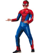 Человек паук - Костюм Спайдермена с мышцами детский