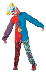 Смешные костюмы - Костюм страшного клоуна детский