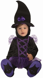Страшные костюмы - Костюм ведьмочки для малыша