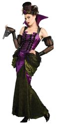 Страшные костюмы - Костюм викторианской вампирши