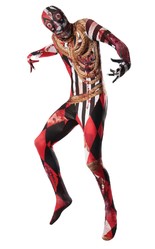 Страшные костюмы - Костюм Второй кожи Зомби-акробат
