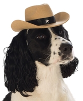 Парики и шляпы - Ковбойская шляпа для собаки