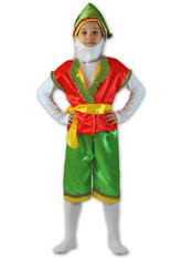 Детские костюмы - Красно-зеленый костюм гномика
