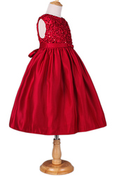Платья для девочек - Красное платье для девочки