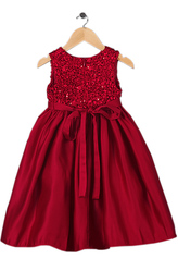 Костюмы для малышей - Красное платье для девочки