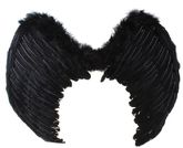 Крылья для костюма - Крылья ангела черные