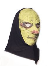 Карнавальные маски - Латексная маска с капюшоном